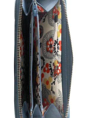 blue leather wallet - 13182705 - Standard Image - 3