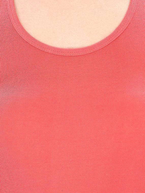 red cotton top - 13196007 - Zoom Image - 3