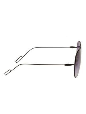 ted smith aviator unisex sunglasses (ts-0770/s_m.blk) - 13196290 - Standard Image - 3