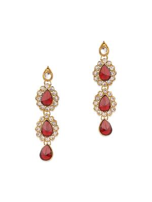 red brass bridal necklace - 13216526 - Standard Image - 3