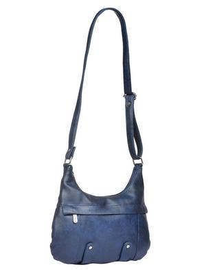blue leatherette sling bag - 13221519 - Standard Image - 3