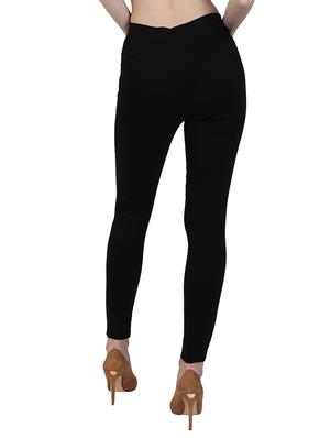 black cotton jeggings - 13225426 - Standard Image - 3