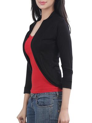 set of 2 viscose shrug - 13231583 - Standard Image - 3