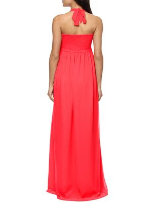 red solid gown dress - 13243170 - Standard Image - 3