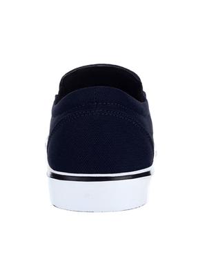 blue canvas slip on shoe - 13244608 - Standard Image - 3