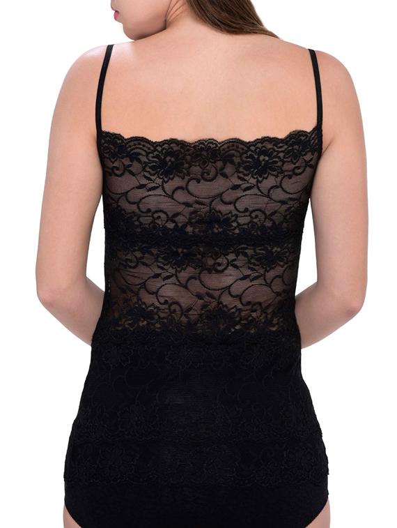 black net lace camisole - 13254088 - Zoom Image - 3