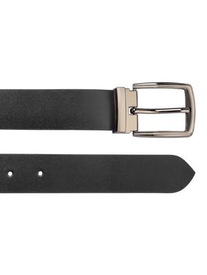 black leather belt - 13259623 - Standard Image - 3