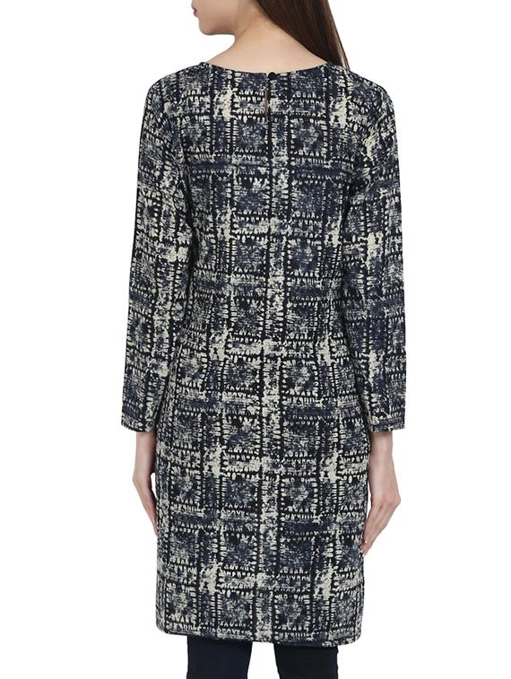 grey rayon high low tunic - 13264087 - Zoom Image - 3