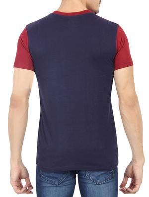 colour block cotton t-shirt - 13266442 - Standard Image - 3