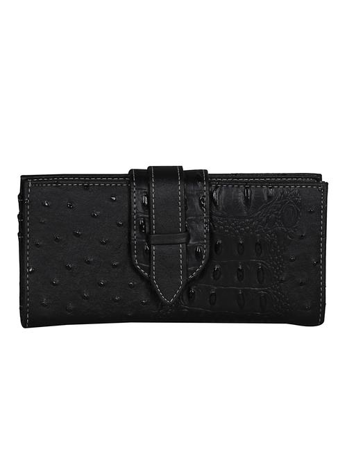 black leatherette card holder - 13269382 - Standard Image - 1