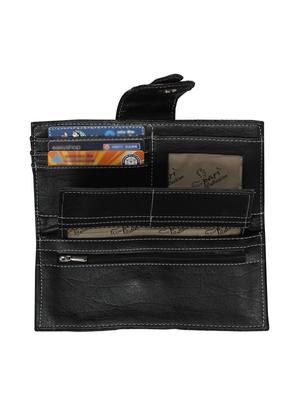 black leatherette card holder - 13269382 - Standard Image - 3