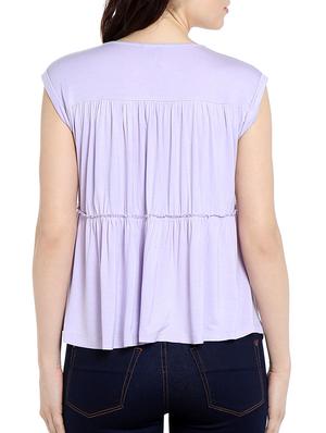 light purple viscose top - 13269652 - Standard Image - 3