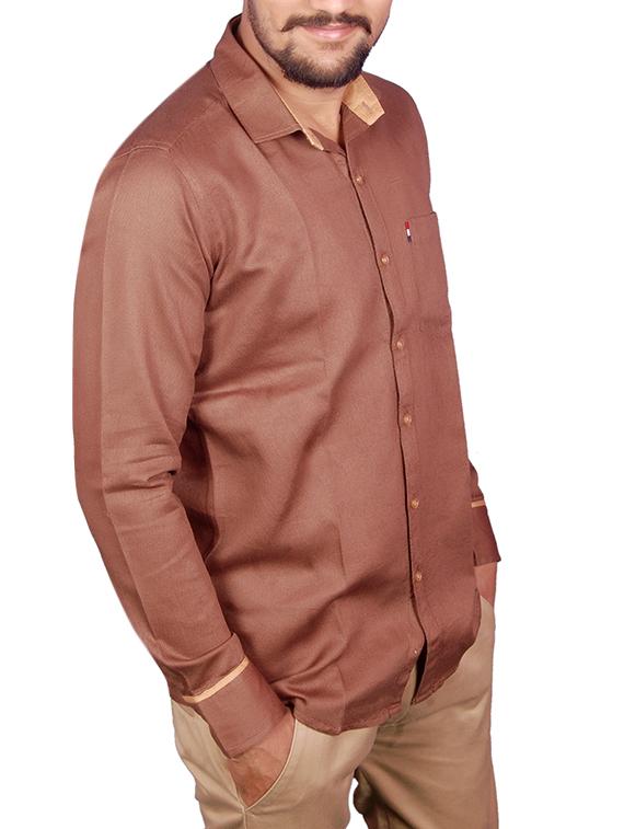 multi colored set of 2 cotton casual shirt - 13287749 - Zoom Image - 6