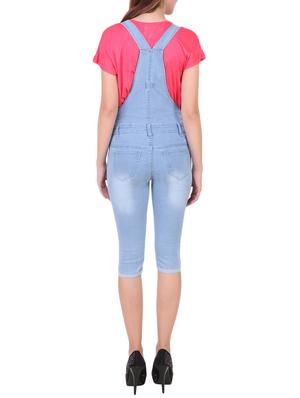 light blue denim dungree - 13288287 - Standard Image - 3