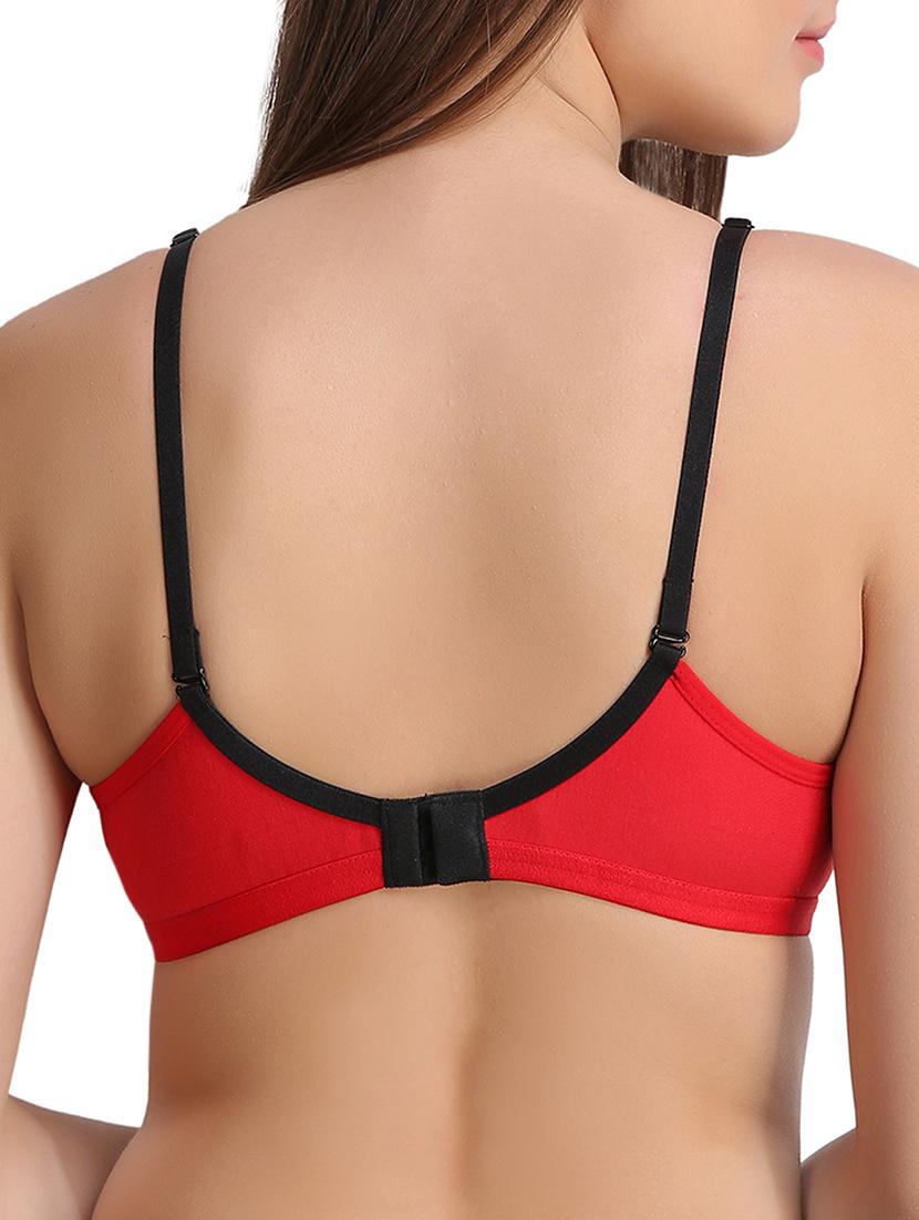 set of 2 bow patch bra - 13308014 - Zoom Image - 3