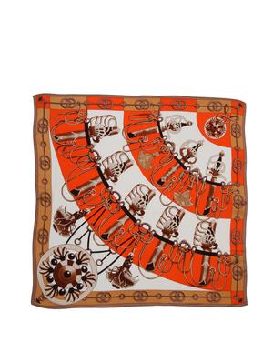 orange polyester pocketsquare - 13314996 - Standard Image - 3