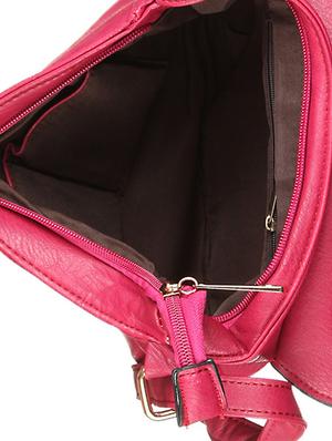 red leatherette sling bag - 1332374 - Standard Image - 3