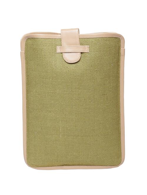 green jute sleeve - 13331103 - Standard Image - 1
