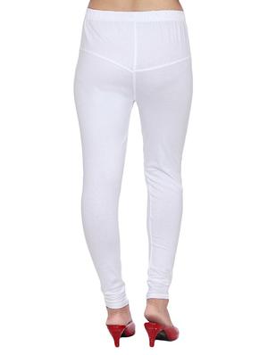 solid white cotton legging - 13337685 - Standard Image - 3