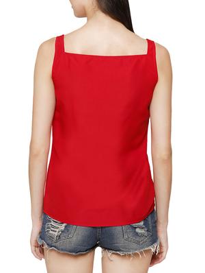 frill trim sleeveless top - 13340278 - Standard Image - 3