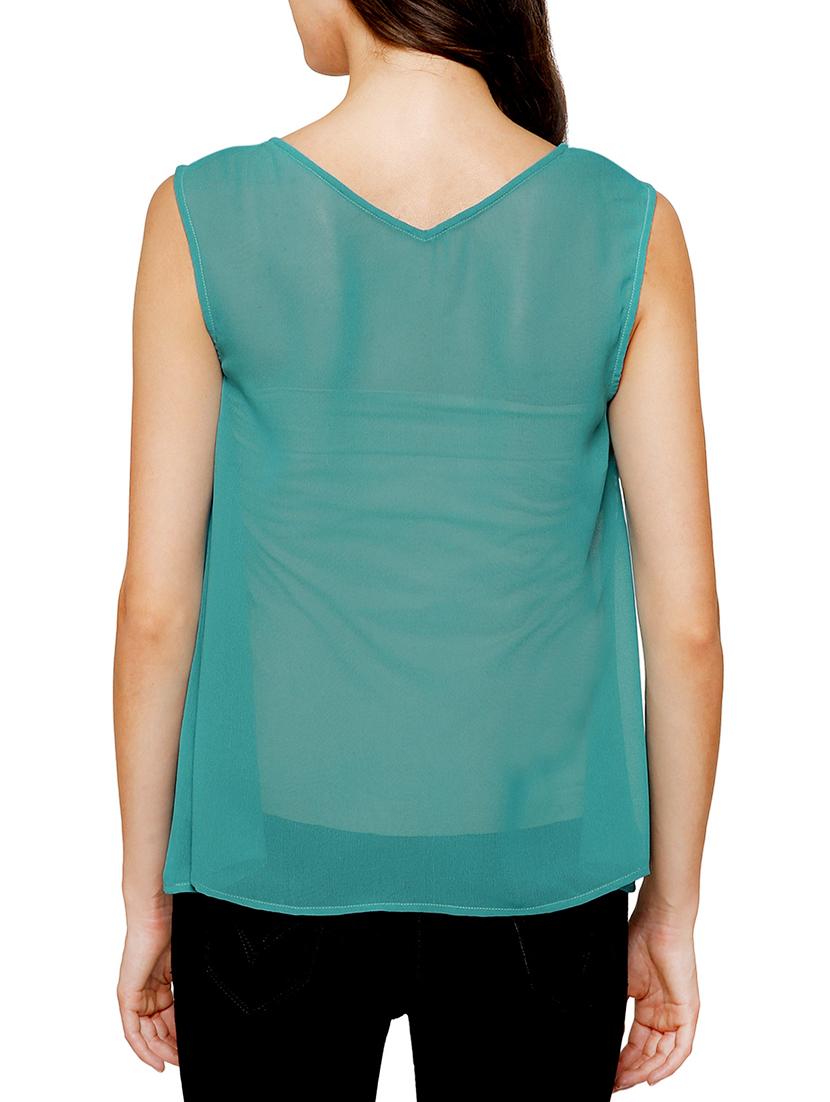 bow detail a-line top - 13341108 - Zoom Image - 3