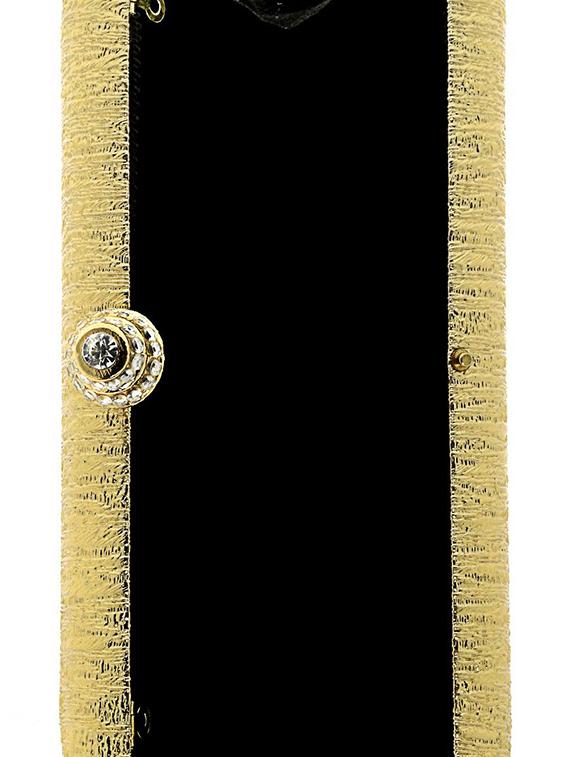 gold satin clutch - 13341782 - Zoom Image - 3