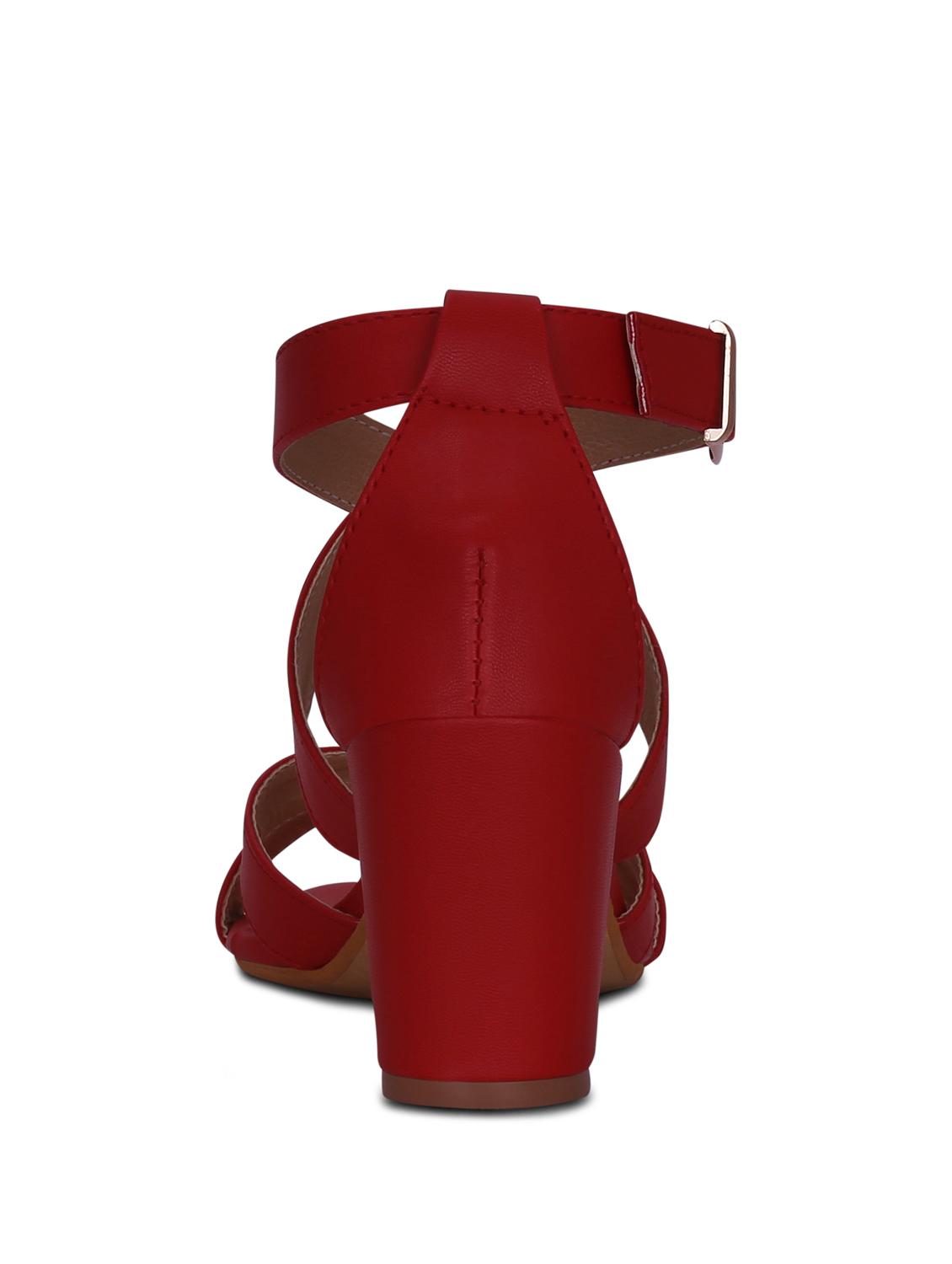red closed back sandal - 13343040 - Zoom Image - 3