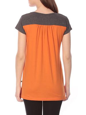orange cotton maternity wear - 13367925 - Standard Image - 3