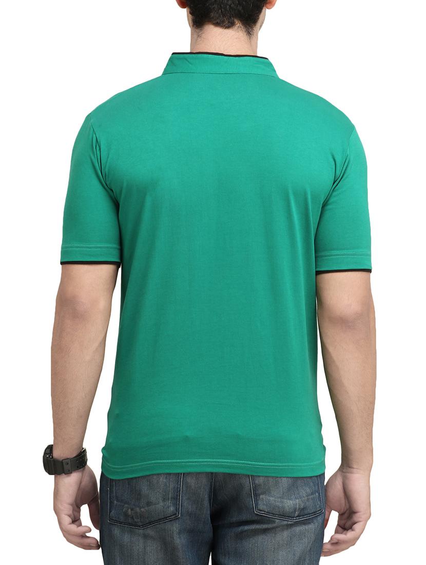 green cotton pocket tees tshirt - 13368703 - Zoom Image - 3