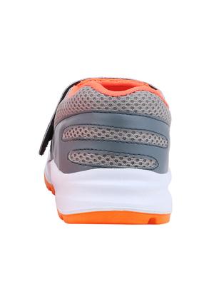 orange, grey slip on sport shoe - 13377346 - Standard Image - 3