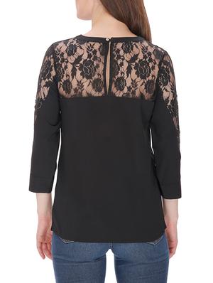 solid black regular top - 13383353 - Standard Image - 3