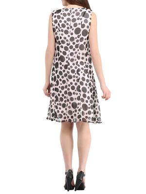 pink polka dots printed dress - 13386420 - Standard Image - 3