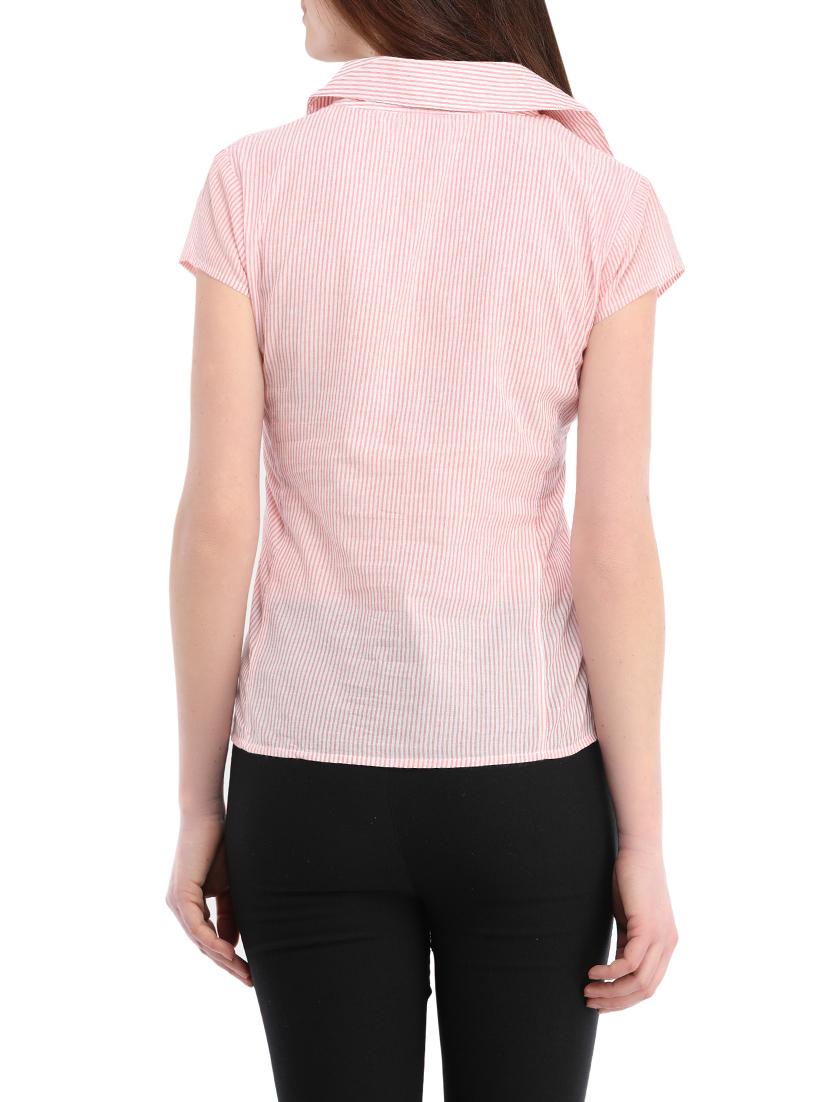 pink cotton regular shirt - 13386429 - Zoom Image - 3