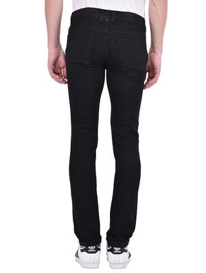 black denim slash knee jeans - 13386451 - Standard Image - 3
