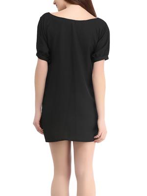 black shift dress - 13386719 - Standard Image - 3