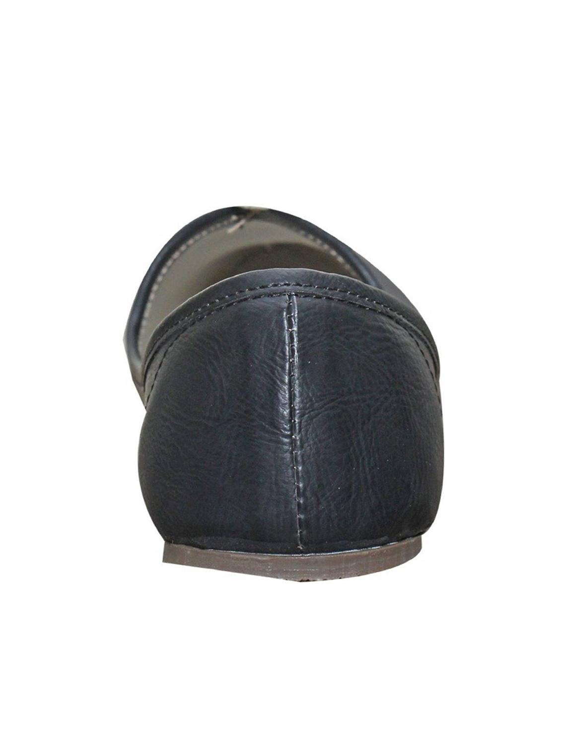 black leatherette slip on juti - 13397427 - Zoom Image - 3
