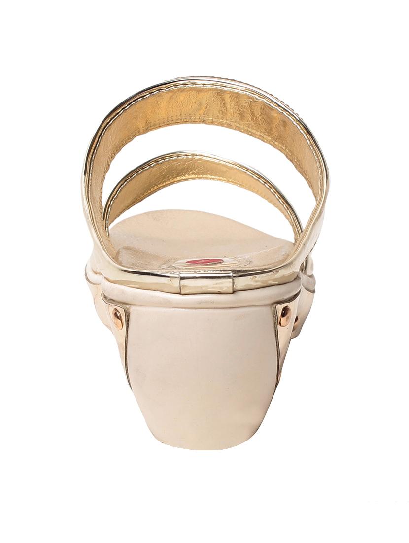 msc women gold synthetic wedge - 13410873 - Zoom Image - 3