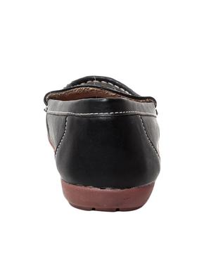black slip on embellished loafer - 13410896 - Standard Image - 3