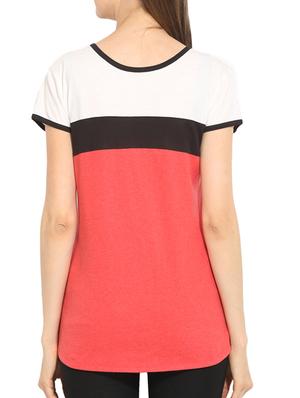 red crepe regular top - 13411339 - Standard Image - 3