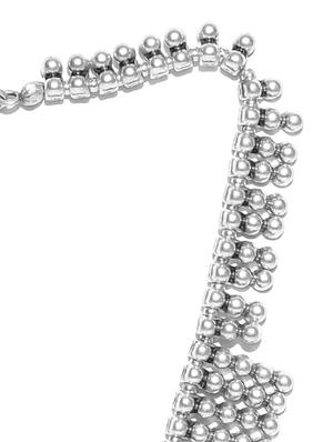 oxidised silver plated classic necklace - 13411546 - Standard Image - 3