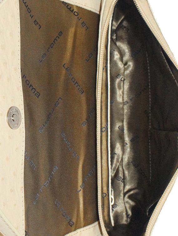 beige leather handbag - 13427397 - Zoom Image - 3