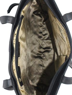 black leather handbag - 13428312 - Standard Image - 3