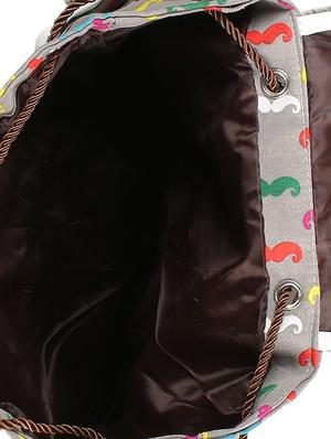 multi colored canvas regular backpack - 13431219 - Standard Image - 3