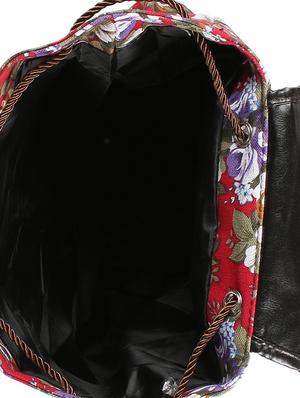 multi colored canvas backpack - 13431232 - Standard Image - 3