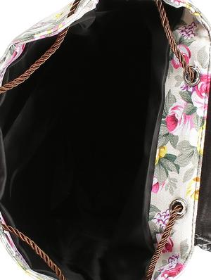 multi colored canvas backpack - 13431233 - Standard Image - 3