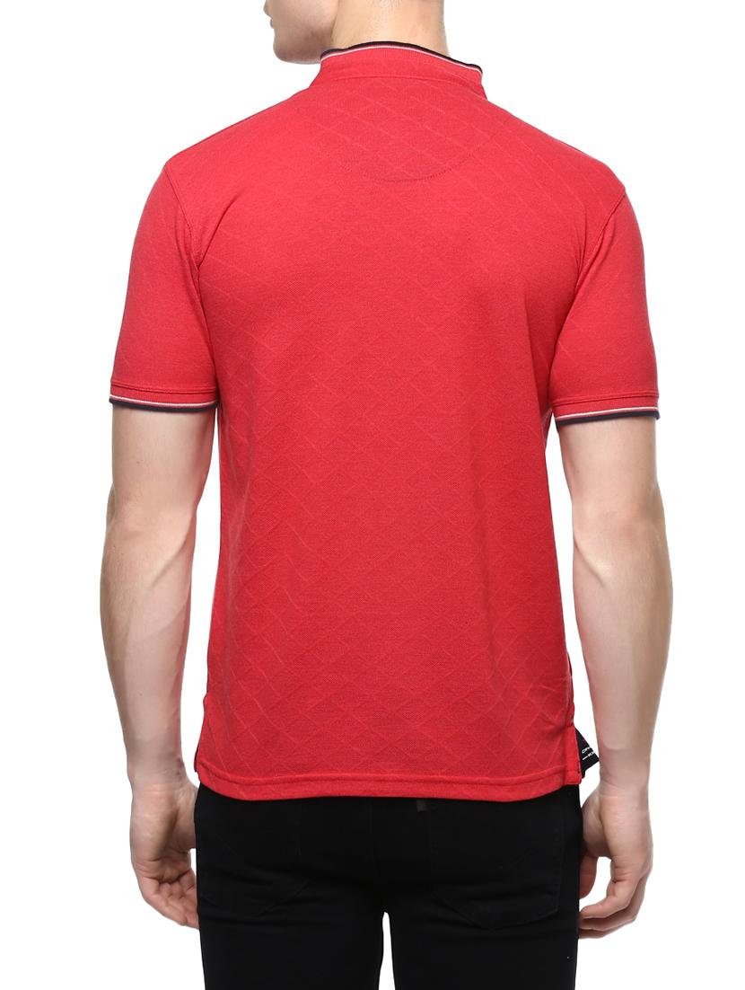 red cotton tshirt - 13432459 - Zoom Image - 3