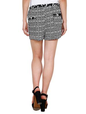 monochrome viscose short - 13434030 - Standard Image - 3