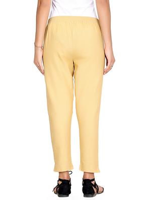 light yellow cigarette pants - 13441578 - Standard Image - 3