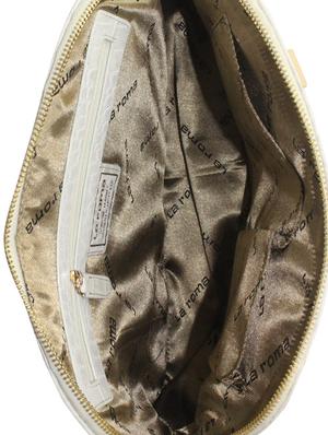 cream leather handbag - 13447534 - Standard Image - 3