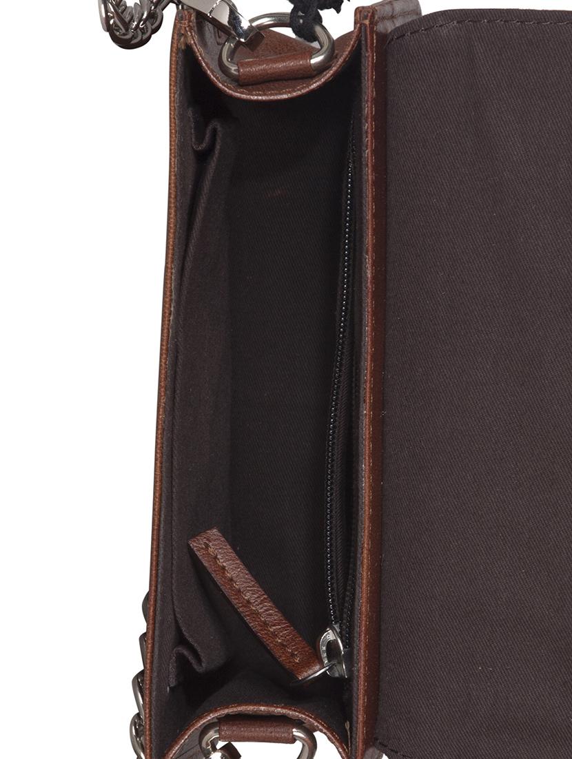 brown leather sling bag - 13453257 - Zoom Image - 3